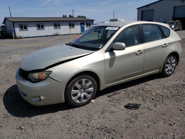 Salvage cars for sale from Copart Airway Heights, WA: 2009 Subaru Impreza 2.5I