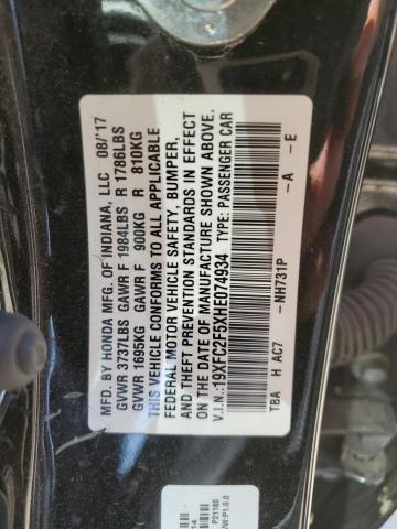19XFC2F5XHE074934 Honda Civic Lx
