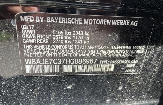2017 BMW 540 XI - WBAJE7C37HG886967