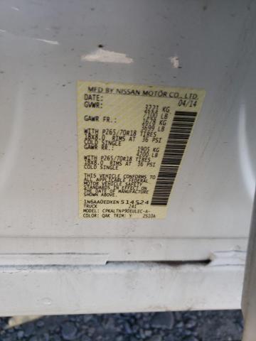 1N6AA0EDXEN514524 Nissan TITAN S