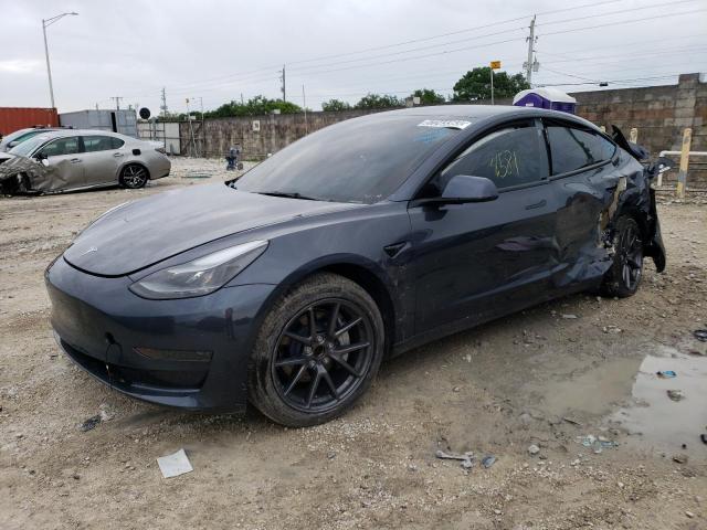 Vin: 5yj3e1ea0pf451642, lot: 57243393, tesla model 3 20231