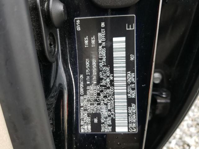 2016 LEXUS LX 570 JTJHY7AX4G4219303