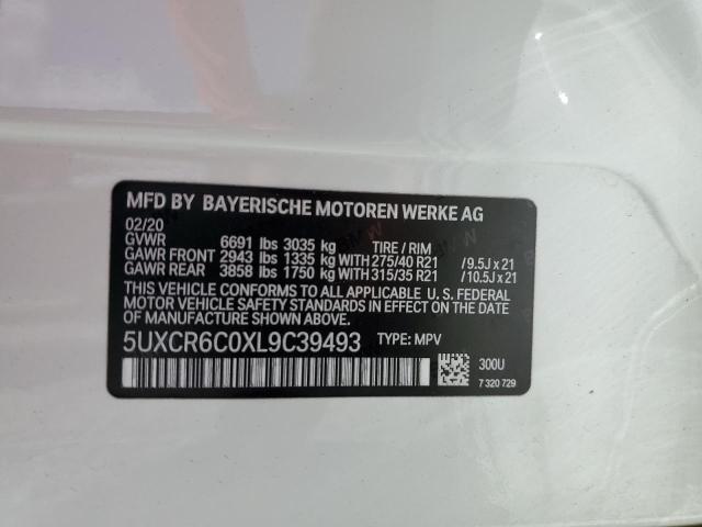 5UXCR6C0XL9C39493 2020 BMW X5, photo no. 13