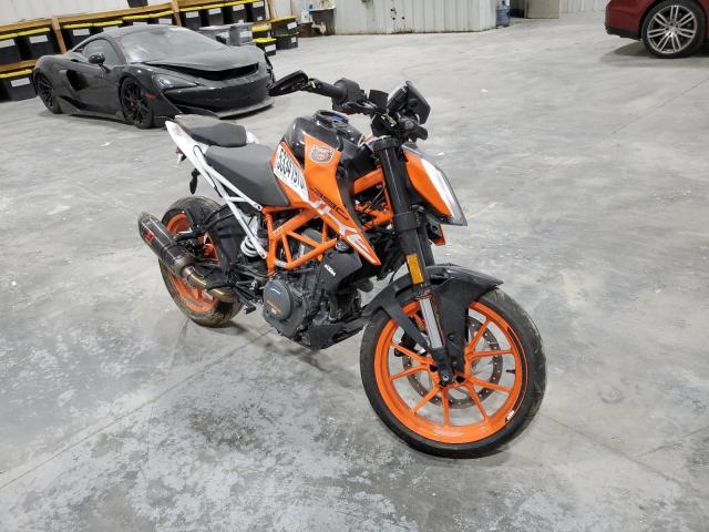 Salvage motorcycles for sale at Albany, NY auction: 2019 KTM 390 Duke