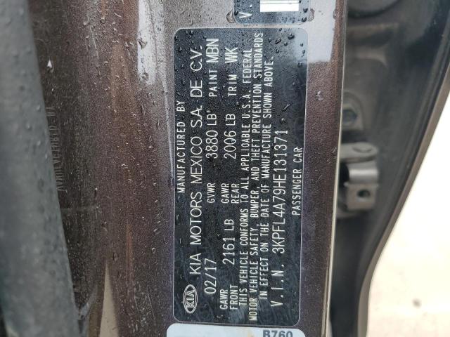 3KPFL4A79HE131371 KIA FORTE LX