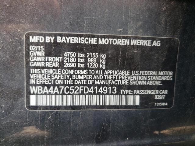2015 BMW 428 XI GRA - WBA4A7C52FD414913