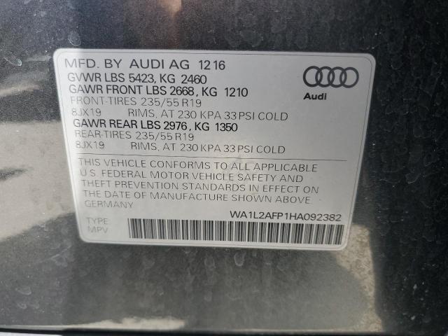 VIN WA1L2AFP1HA092382 2017 Audi Q5, Premium Plus no.13