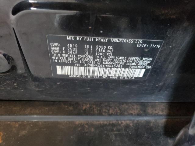 4S3BNAC64H3040463 Subaru Legacy 2.5i Premium