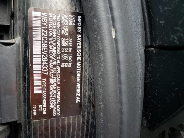 WBY1Z2C58EV284337 BMW I3 Bev