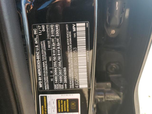 4JGDA5HB1JB061053 Mercedes-Benz Gle 350 4matic