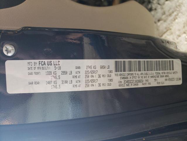 2018 DODGE GRAND CARA - 2C4RDGCG7JR298650