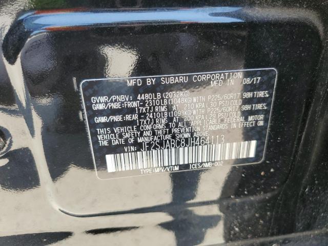 JF2SJABC8JH464113 Subaru Forester 2.5i