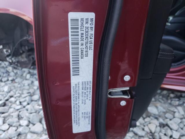 2C3CDXCT8LH219728 Dodge CHARGER R/T