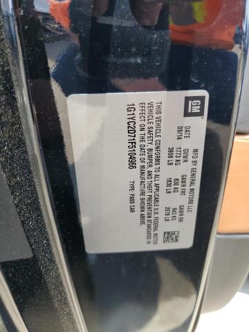 2015 CHEVROLET CORVETTE S - 1G1YC2D71F5104966