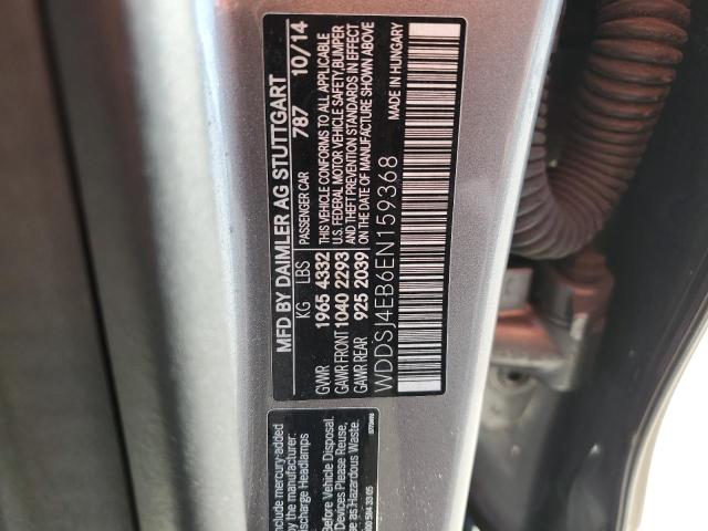 WDDSJ4EB6EN159368 Mercedes-Benz CLA 250