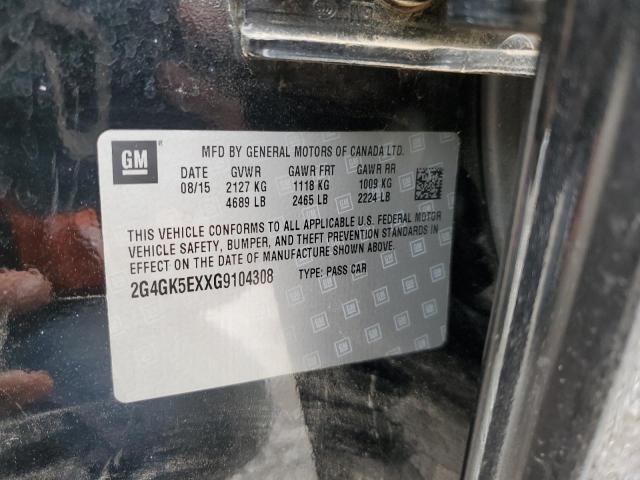 2G4GK5EXXG9104308 Buick Regal