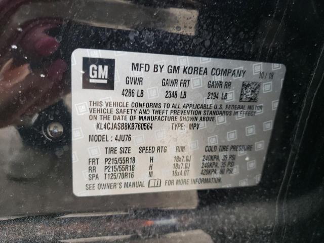 KL4CJASB8KB760564 Buick Encore Preferred