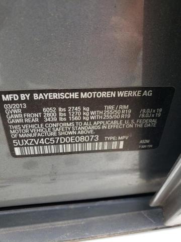 5UXZV4C57D0E08073 2013 BMW X5, photo no. 13