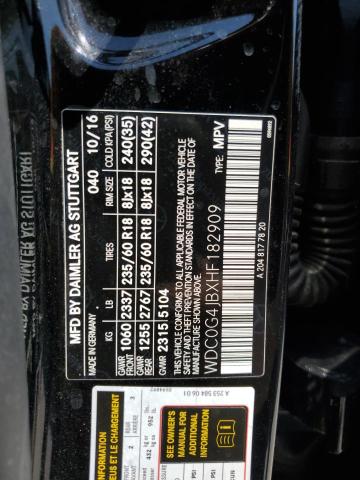 WDC0G4JBXHF182909 Mercedes-Benz GLC 300