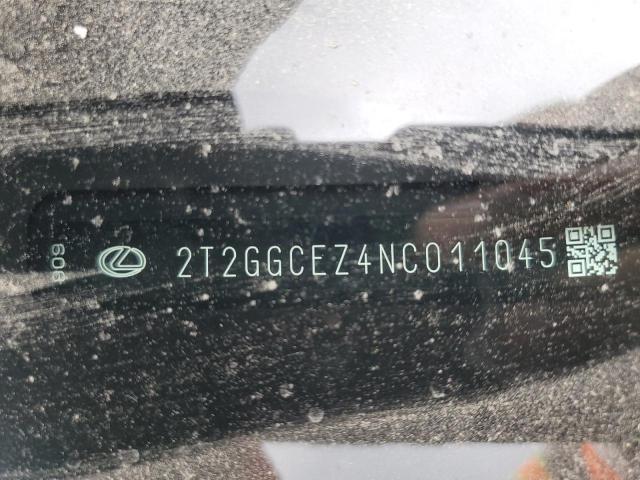 2022 LEXUS NX 350 2T2GGCEZ4NC011045
