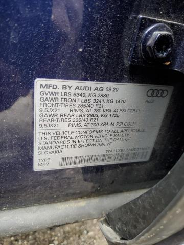 WA1LXBF72MD013057 2021 AUDI Q7, photo no. 14