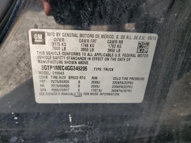 2016 GMC SIERRA - 3GTP1MEC4GG349206