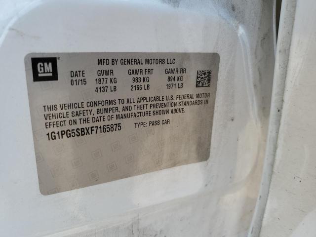 2015 CHEVROLET CRUZE LTZ - 1G1PG5SBXF7165875