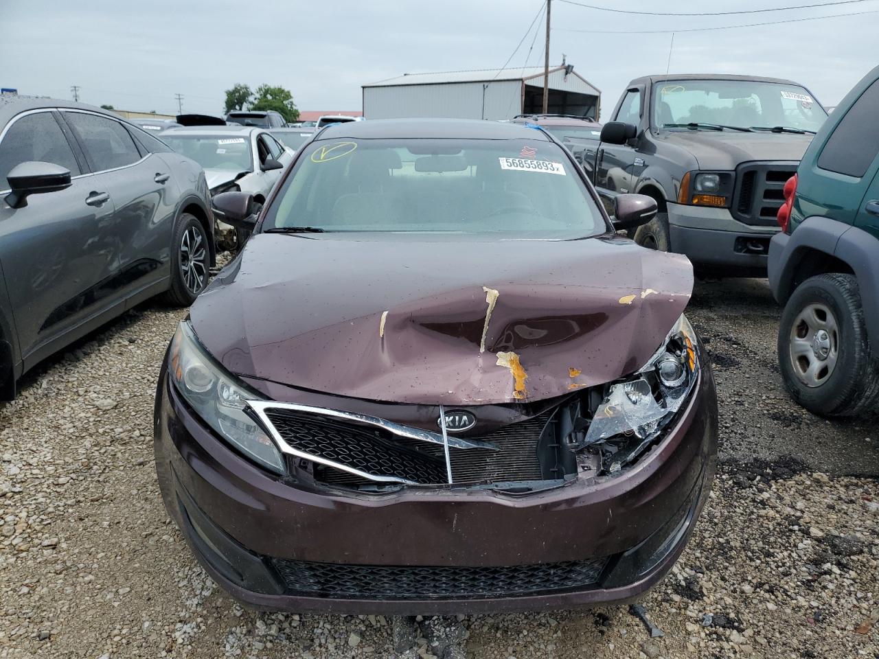 2012 Kia Optima Lx vin: 5XXGM4A72CG070088