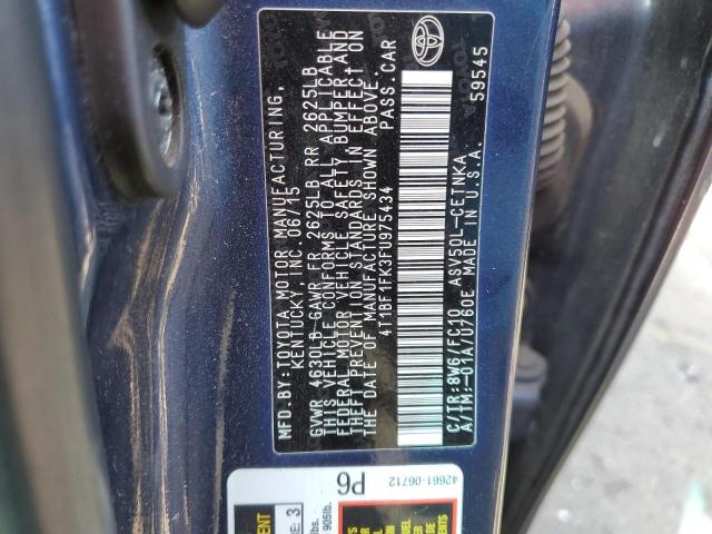 4T1BF1FK3FU975434 Toyota CAMRY LE