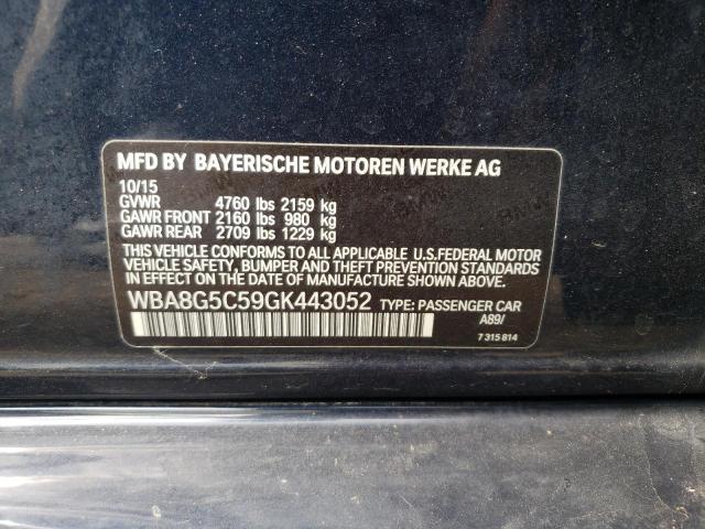 2016 BMW 328 XI - WBA8G5C59GK443052