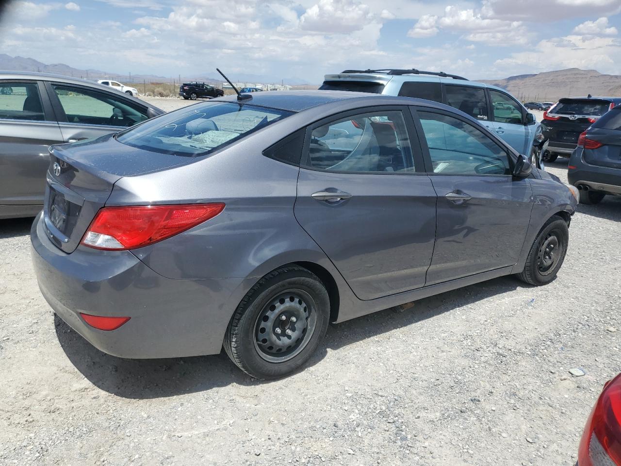 Lot #2053631618 2015 HYUNDAI ACCENT GLS