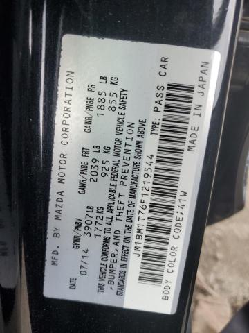 2015 MAZDA 3 SV - JM1BM1T76F1219544