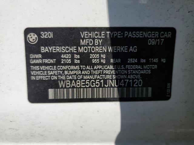 WBA8E5G51JNU47120 BMW 320 XI