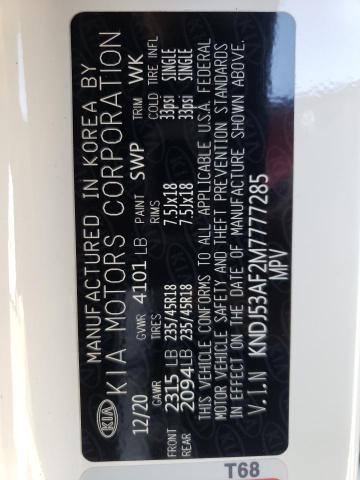 2021 KIA SOUL GT-LI - KNDJ53AF2M7777285