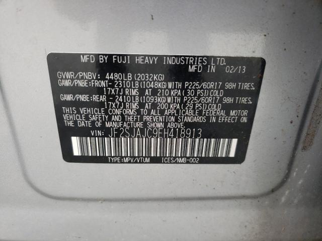 JF2SJAJC9EH418913 Subaru Forester 2.5i Limited