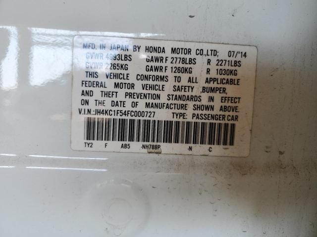 2015 ACURA RLX TECH - JH4KC1F54FC000727