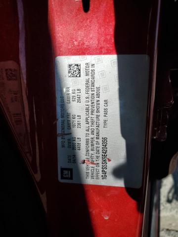 1G4PS5SK5E4204356 Buick Verano