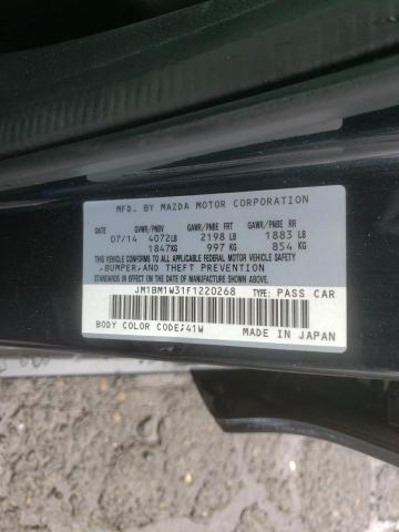 JM1BM1W31F1220268 Mazda 3 Grand Touring