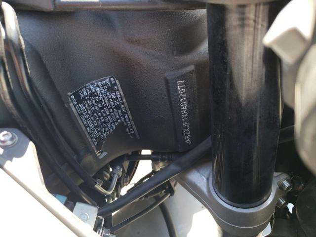 2017 KAWASAKI ZX636 F JKBZXJF1XHA012077