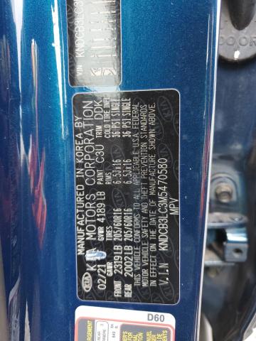 KNDCB3LC3M5470580 KIA NIRO LX