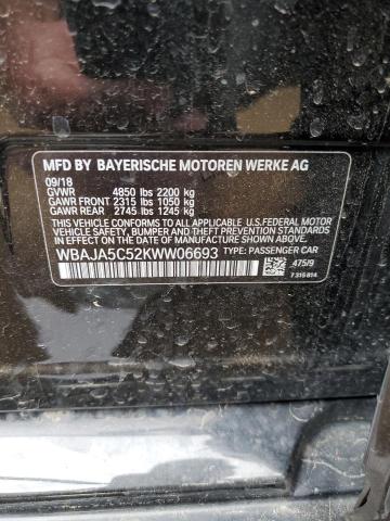 WBAJA5C52KWW06693 BMW 530 I