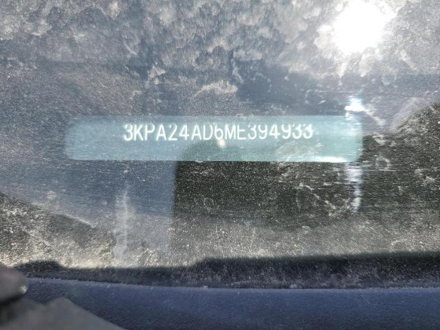 3KPA24AD6ME394933 KIA RIO LX
