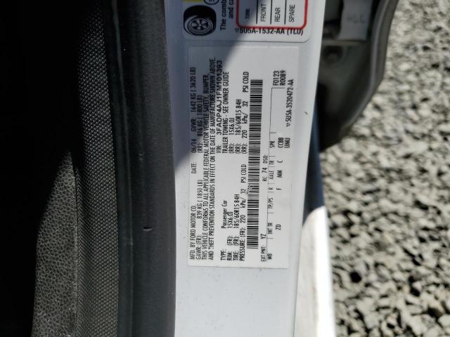 3FADP4AJ1FM101393 Ford FIESTA S