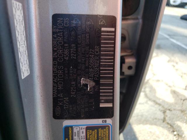 KNAGM4AD1F5086472 KIA OPTIMA HYBRID