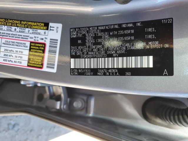 VIN 5TDKDRBH1PS009723 2023 Toyota Highlander, L no.13