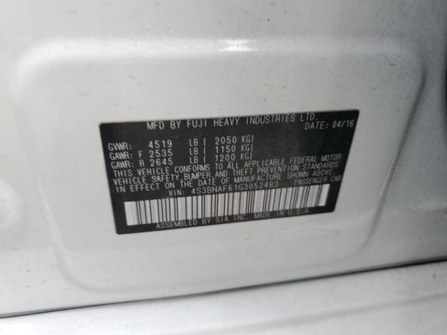 4S3BNAF61G3052483 Subaru Legacy 2.5i Premium
