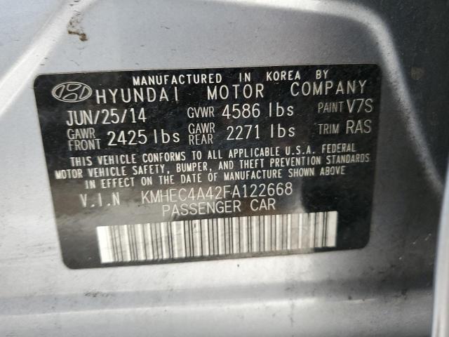 2015 HYUNDAI SONATA HYB KMHEC4A42FA122668