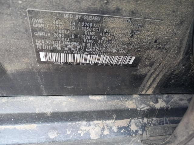 4S4BTANC5N3246486 Subaru Outback Limited