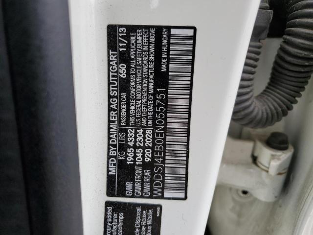 WDDSJ4EB0EN055751 Mercedes-Benz CLA 250