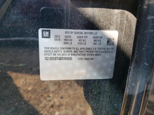 2016 CHEVROLET MALIBU LT - 1G1ZE5ST4GF269695